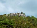 Two Hikers on Wilburn Ridge